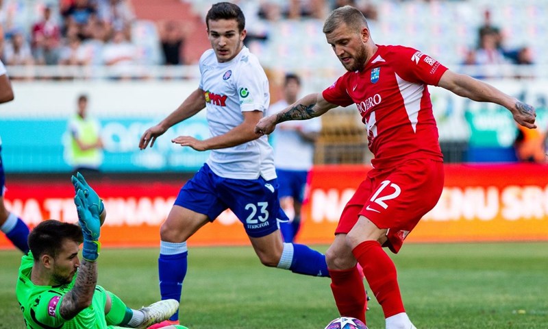 Osijek minimalnom pobjedom još jednom bacio Hajduk u očaj