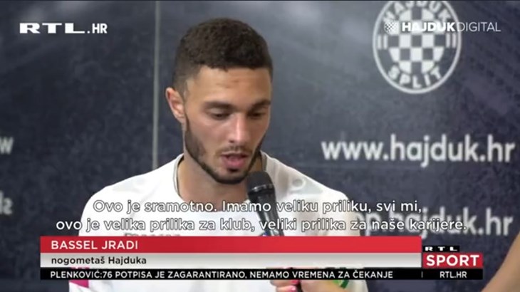 [VIDEO] Hajduk upisao novi debakl, Jradi iskreno poručio: 'Sram me!'