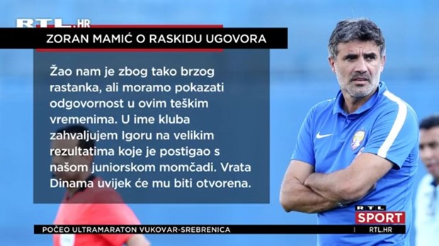 [VIDEO] Jovićević napustio Dinamo, kandidata je nekoliko, među njima i Zoran Mamić?