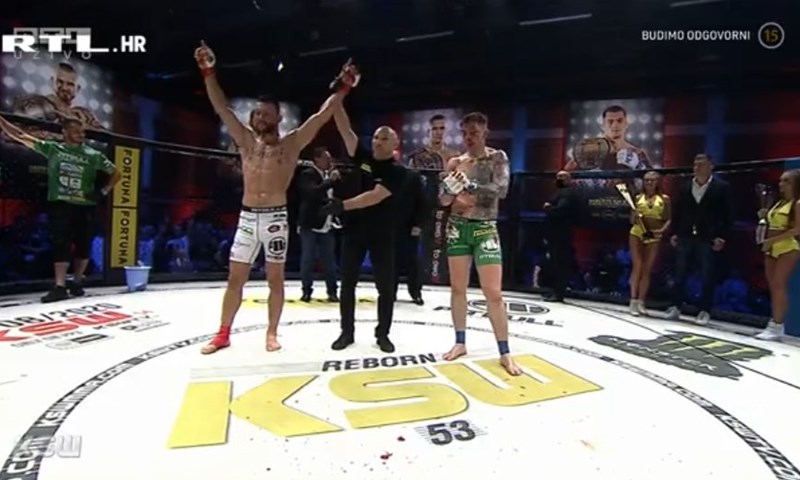 [VIDEO] Gamrot zatražio ispriku Normana: 'Ne znam što da kažem, pametno se borio'