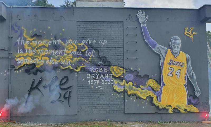 Spalato osvojio Križevce, Kobe Bryant dobio prvi mural u Hrvatskoj