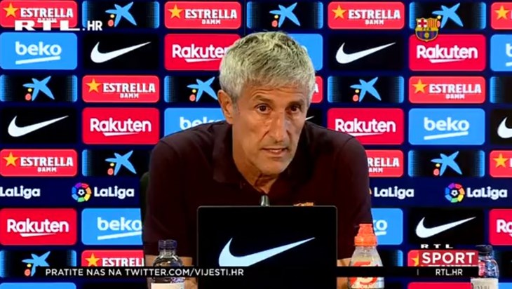 [VIDEO] Setien: 'Messi je u pravu, ako budemo igrali kao u nekim utakmicama, nećemo ništa osvojiti'
