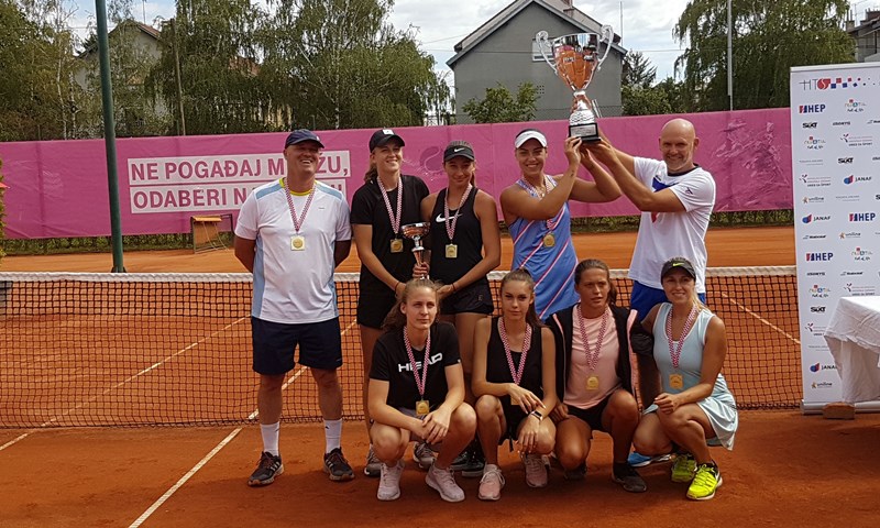 Tenisačice HTK Zagreb obranile naslov ekipnih prvakinja Hrvatske