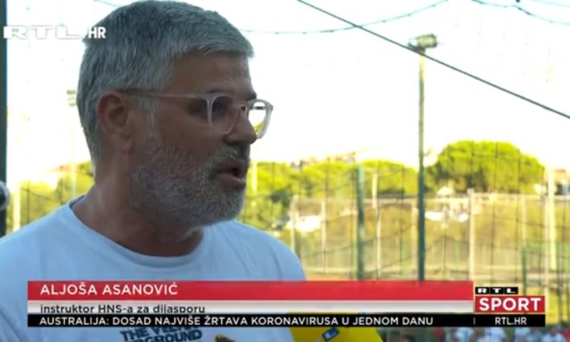 [VIDEO] Aljoša Asanović kao instruktor za dijasporu: 'Tražit ću nove Kovače i Rakitiće'