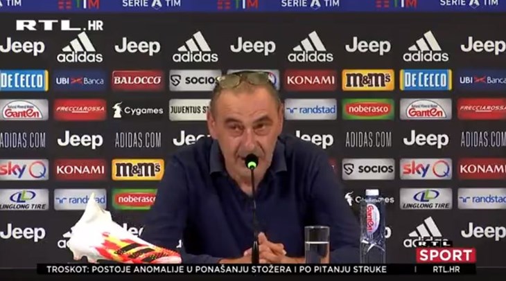 [VIDEO] Juventus uzeo titulu, Sarri napokon slavi: 'Još kao dijete sanjao sam da ću osvojiti Serie A'