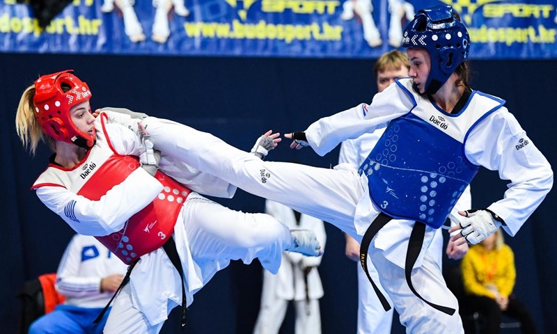 U Splitu test borbe taekwondo reprezentacija Hrvatske i Velike Britanije