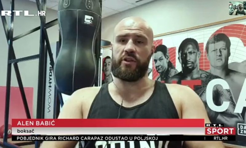 [VIDEO] Nakon deset mjeseci čekanja, u ring se vraća i Alen Babić