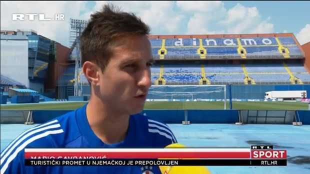 [VIDEO] Mario Gavranović se već oprostio od Dinama pa se vratio u klub