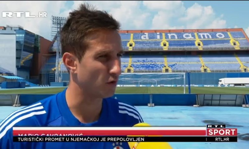 [VIDEO] Mario Gavranović se već oprostio od Dinama pa se vratio u klub