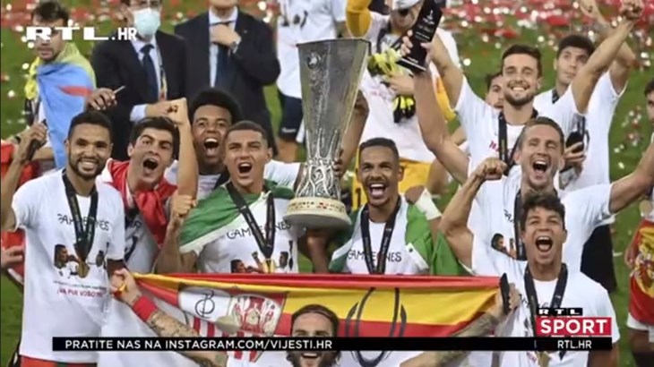 [VIDEO] Sevilla šesti put do trofeja pobjednika Europske lige, Allegri se već spominje kao nasljednik Contea