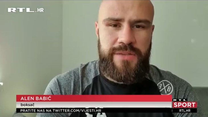 [VIDEO] Babić do renkinga karijere nakon slavlja nad Wintersom: 'I dalje nije realno stanje, puno sam više'