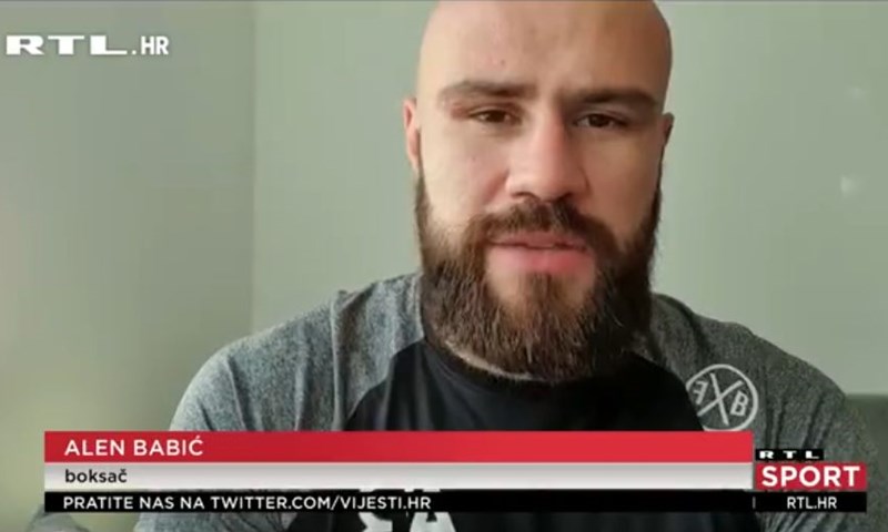 [VIDEO] Babić do renkinga karijere nakon slavlja nad Wintersom: 'I dalje nije realno stanje, puno sam više'