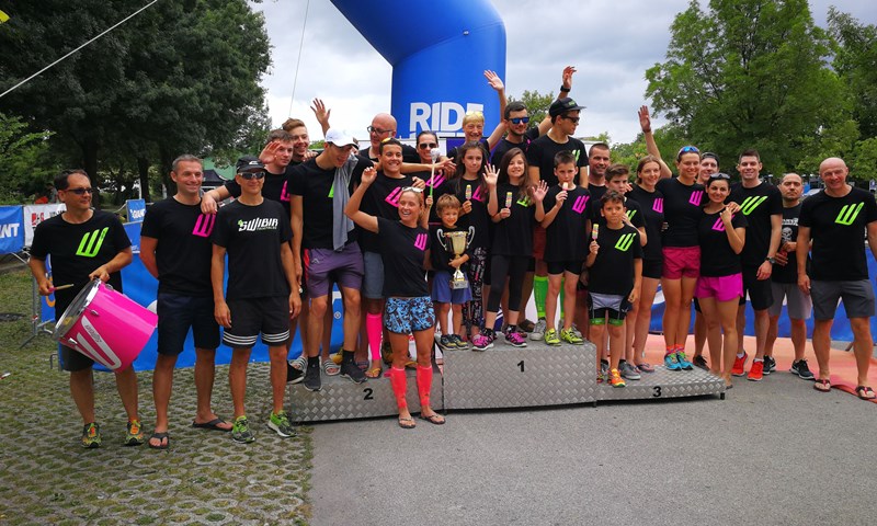 Triatlon klub Swibir s gotovo 100 natjecatelja u drugom kolu triatlon lige