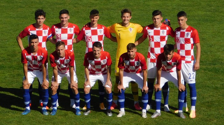 Hrvatska U-19 reprezentacija protiv Škotske u prvom krugu kvalifikacija