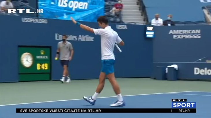[VIDEO] Đoković diskvalificiran s US Opena, Pilić se pita: 'Postoje li dvostruki kriteriji?'