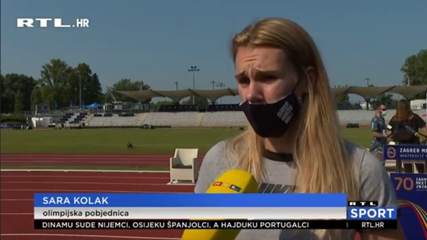 [VIDEO] Sara Kolak stigla u Zagreb usprkos ozljedi: 'Neću se natjecati, ali ću biti podrška'