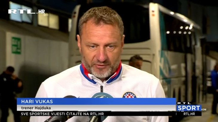 [VIDEO] Hajduk pobjedom dočekao navijače na pokislom Poljudu, Vukas: 'Olakšao nam je crveni karton'