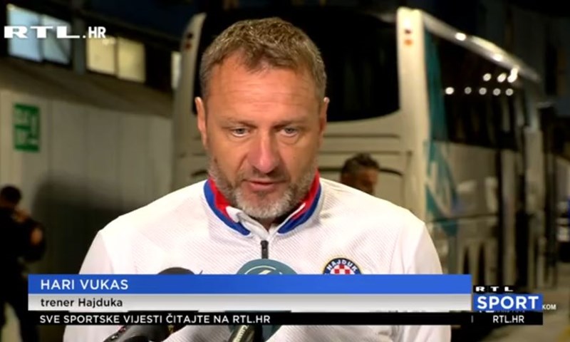 [VIDEO] Hajduk pobjedom dočekao navijače na pokislom Poljudu, Vukas: 'Olakšao nam je crveni karton'