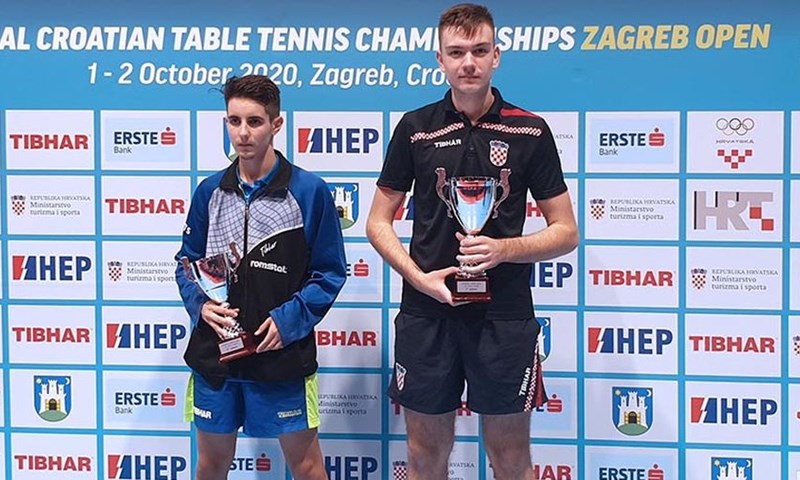 Ivor Ban osvajač stolnoteniskog Zagreb Opena