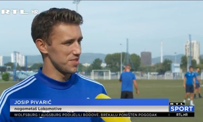[VIDEO] Pivarić se nakon devet godina vratio u Lokomotivu: 'Nisam zadovoljan debijem, mogu mnogo bolje'