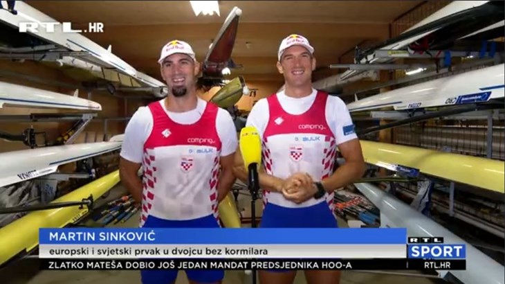 [VIDEO] Braća Sinković brane europsko zlato: 'Idemo po zlato, kao i svaki put'