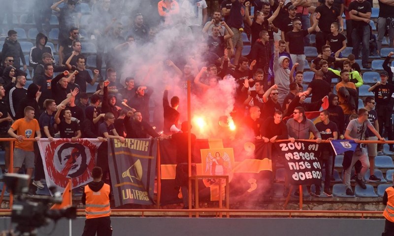 Šibeniku novčana kazna, Čolini utakmica suspenzije