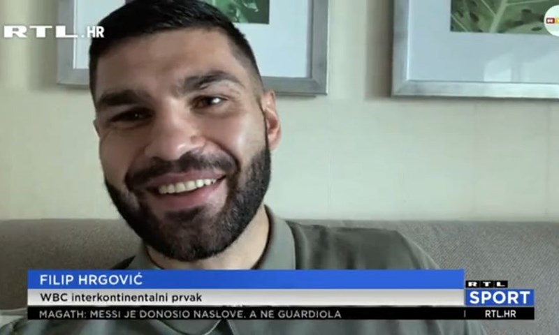 [VIDEO] Filip Hrgović se u Miamiju sprema za novi meč: 'Ovo će biti neko održavanje forme, nema vremena za duži kamp'