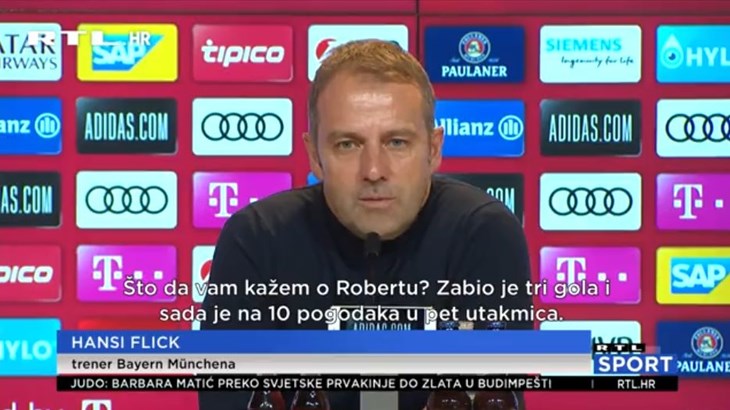 [VIDEO] Lewandowski opet briljirao u pobjedi Bayerna, Flick: 'A što da vam kažem o njemu'