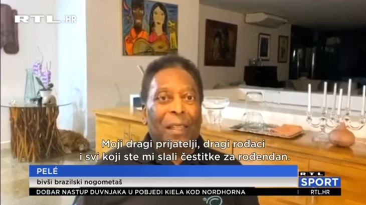 [VIDEO] Legendarni Pele proslavio 80. rođendan, počast mu odao i Conte
