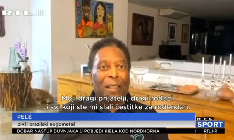 [VIDEO] Legendarni Pele proslavio 80. rođendan, počast mu odao i Conte
