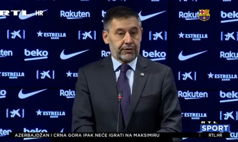 [VIDEO] Bartomeu i dalje predsjednik Barcelone: 'Jesam li razmišljao o ostavci? Nipošto'