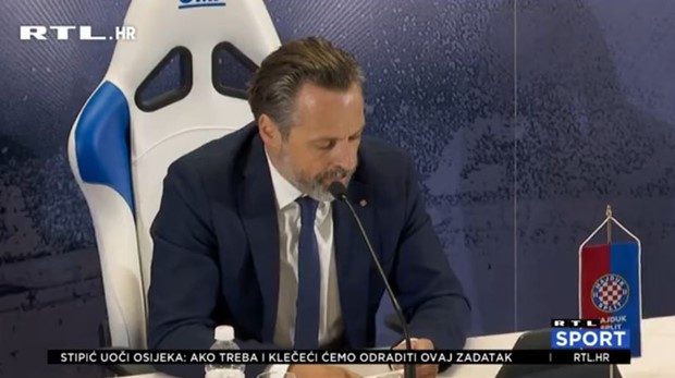 [VIDEO] Jakobušić: 'Želim moćan Hajduk, da vratimo dignitet klubu'