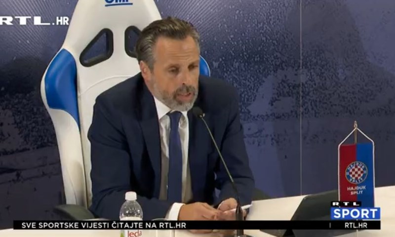 [VIDEO] Jakobušić će izazvati potres u Hajduku: 'Njemu je radni dan u klubu 16 sati'