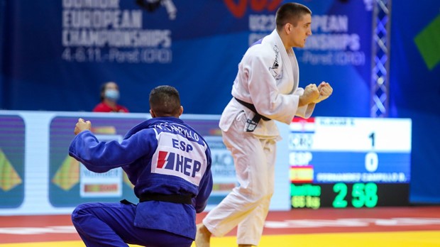 Robert Klačar europski viceprvak u judu za mlađe seniore