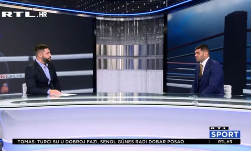 [VIDEO] Filip Hrgović u RTL Sport: 'Alen Babić je slučaj za psihijatriju, nemam potrebu odgovarati na prozivke'