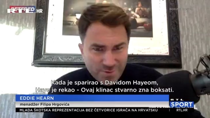 [VIDEO] Hrgović bi se trebao boriti s Hunterom: 'Nema okolišanja, to bi trebala biti borba'