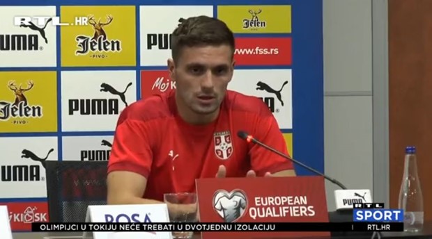 [VIDEO] Tadić: 'Navikli smo igrati utakmice pod velikim pritiskom i nabojem'