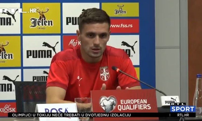 [VIDEO] Tadić: 'Navikli smo igrati utakmice pod velikim pritiskom i nabojem'
