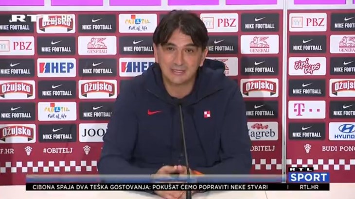 [VIDEO] Dalić: 'Mi smo napali Matea Kovačića, pa nemamo mi sto Kovačića i igrača iz Chelseaja'