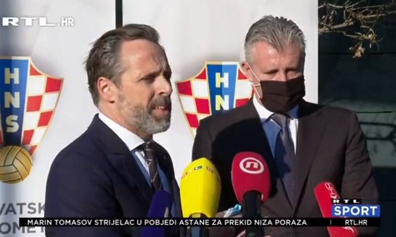 [VIDEO] Sastali se predsjednici Hajduka i HNS-a, Jakobušić: 'Predsjednik je dovoljno pametan da zna što nas muči'