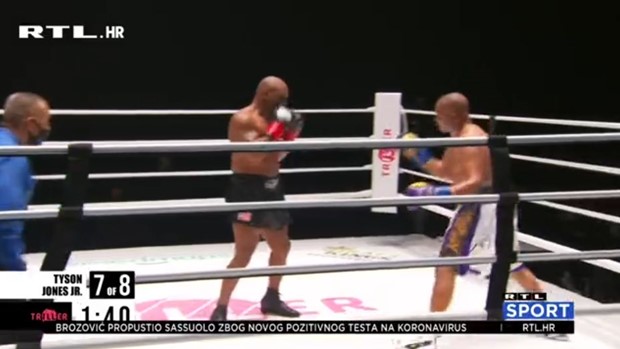 [VIDEO] Tyson i Jones odboksali osam rundi bez pobjednika: 'Drago mi je što sam ovo odradio s 54 godine'
