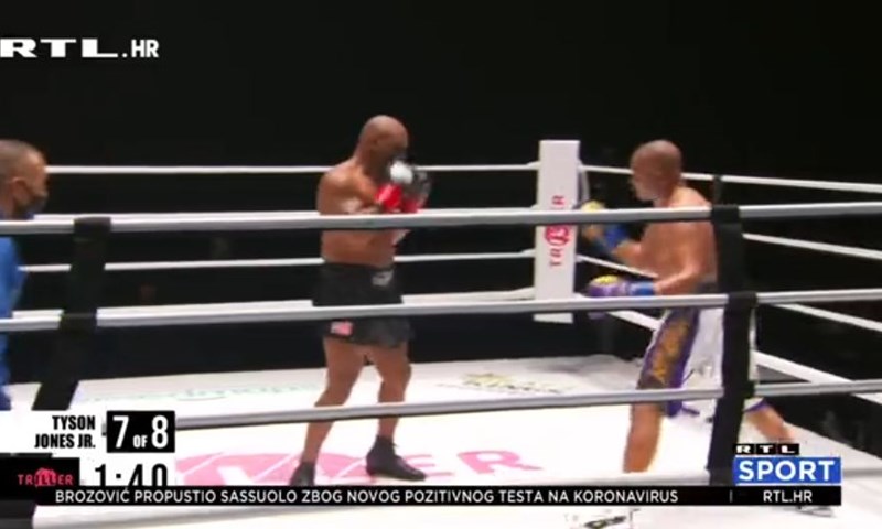 [VIDEO] Tyson i Jones odboksali osam rundi bez pobjednika: 'Drago mi je što sam ovo odradio s 54 godine'