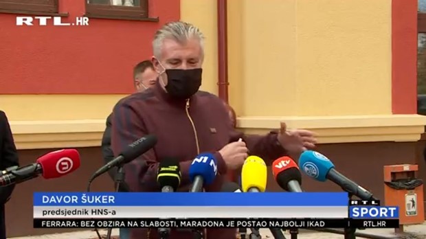 [VIDEO] Šuker i Dalić predali donaciju za borbu protiv koronavirusa, Šuker još jednom progovorio o stadionu