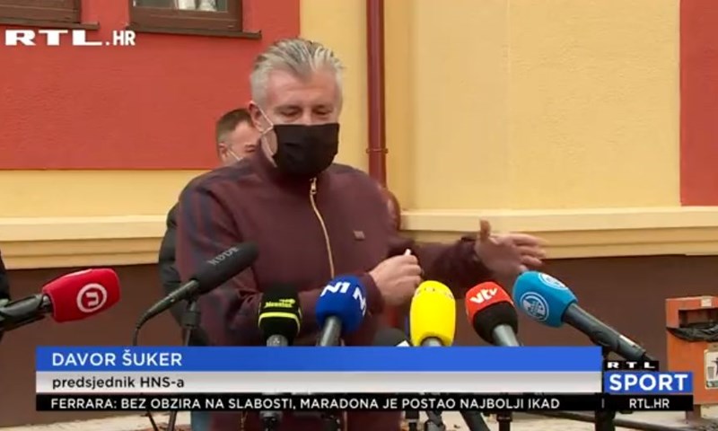 [VIDEO] Šuker i Dalić predali donaciju za borbu protiv koronavirusa, Šuker još jednom progovorio o stadionu