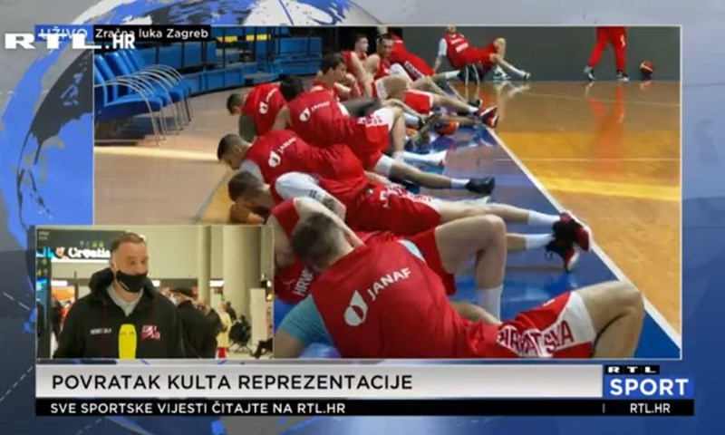 [VIDEO] Košarkaši se plasirali na Eurobasket i vratili u Hrvatsku, Mršić: 'Tajna uspjeha su zajedništvo i kemija'