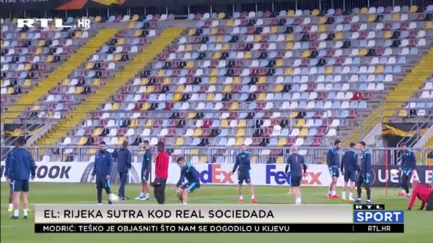 [VIDEO] Rijeka protiv Sociedada traži prve bodove: 'Izraziti su favoriti, ali je naš cilj uzeti što više bodova'