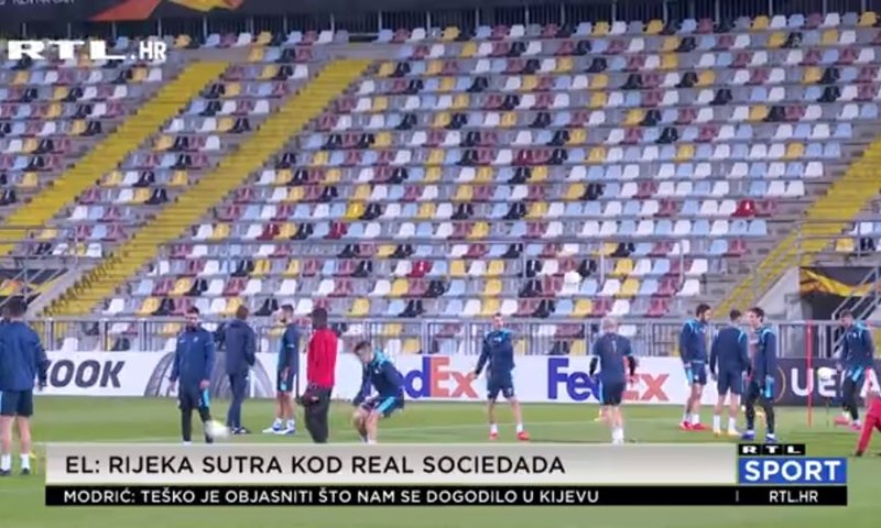 [VIDEO] Rijeka protiv Sociedada traži prve bodove: 'Izraziti su favoriti, ali je naš cilj uzeti što više bodova'