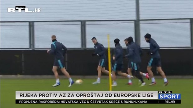 [VIDEO] Rijeka se od Europe oprašta protiv AZ-a, napokon bez zaraženih