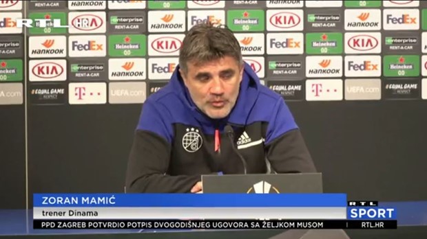 [VIDEO] Dinamo protiv CSKA završava grupnu fazu EL, Mamić poručio da ostaje