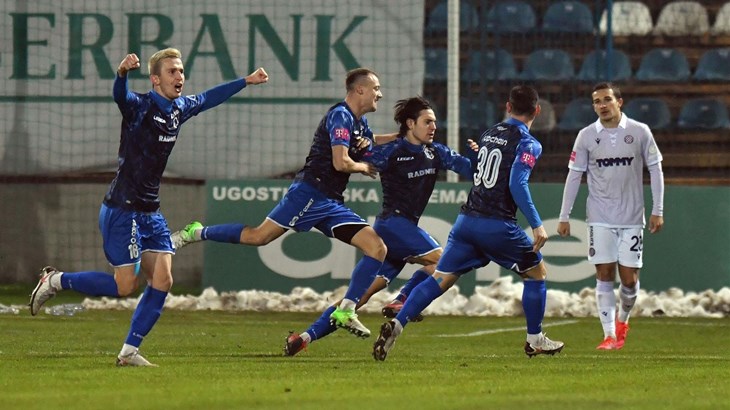 Kao i u lipnju: Hajduk upao u rupu protiv Varaždina i probudio se prekasno